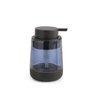 Gedy NC80 dosasapone da appoggio con erogatore in plastica nera serie NICOLE