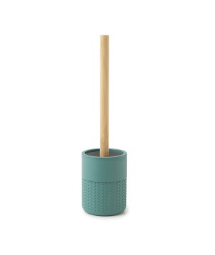 Gedy TH33 scopino da appoggio con ciuffo in setole nero serie THEA