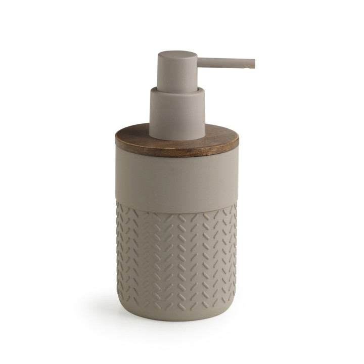 Gedy TH80 dosasapone da appoggio con erogatore in plastica cromata serie THEA