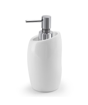 Gedy 1881 dosasapone da appoggio con erogatore in cromall cromato serie ISIDE