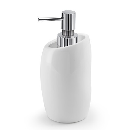 Gedy 1881 dosasapone da appoggio con erogatore in cromall cromato serie ISIDE