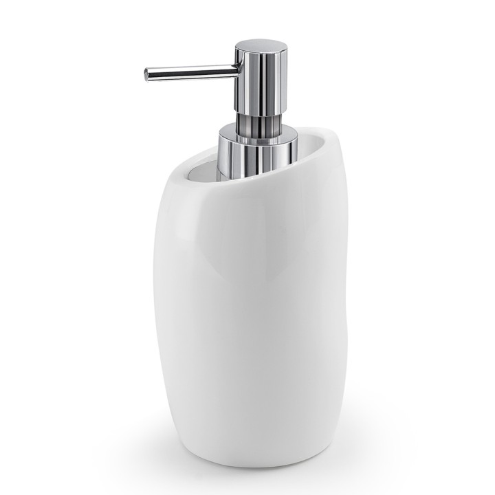 Gedy 1881 dosasapone da appoggio con erogatore in cromall cromato serie ISIDE