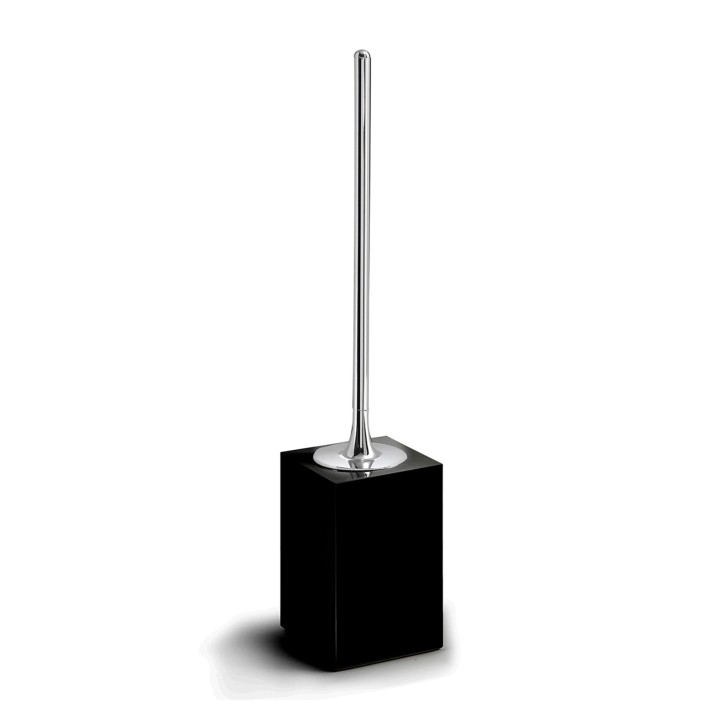 Gedy SF33 scopino da appoggio con ciuffo in setole nero serie SOFIA