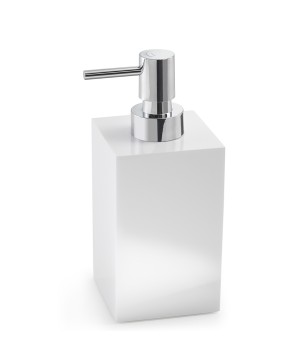 Gedy SF80 dosasapone da appoggio con erogatore in plastica cromata serie SOFIA