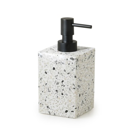Gedy ZO80 dosasapone da appoggio con erogatore in plastica nero matt serie ZOE
