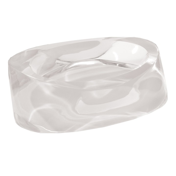 Gedy 4611 portasapone da appoggio serie TWIST