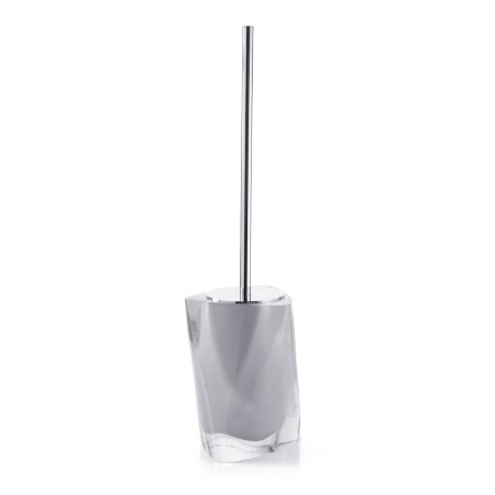 Gedy 4633 scopino da appoggio con ciuffo in setole nero serie TWIST