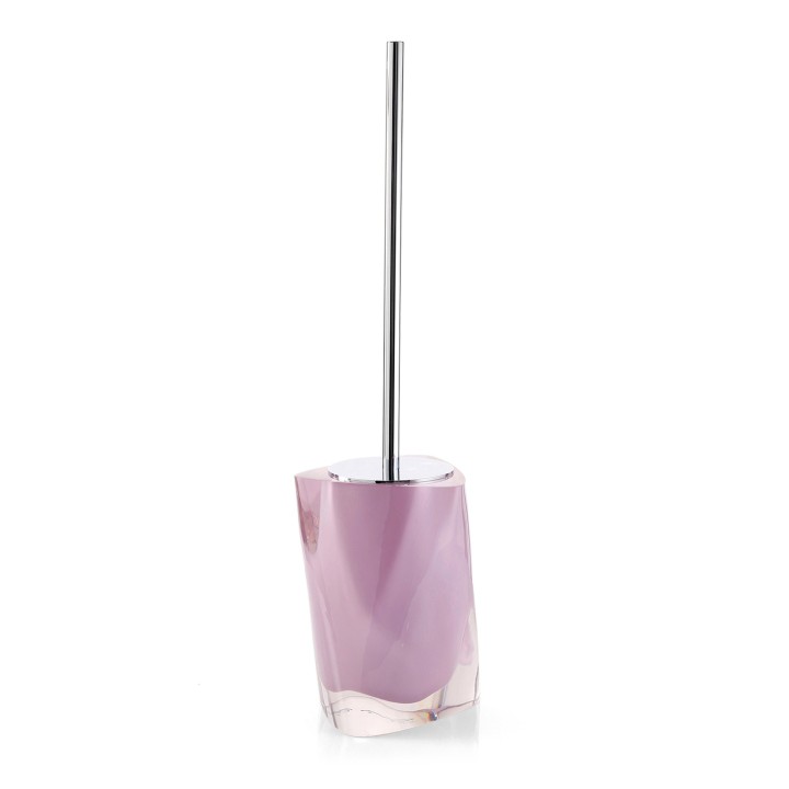 Gedy 4633 scopino da appoggio con ciuffo in setole nero serie TWIST