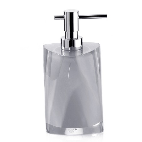 Gedy 4681 dosasapone da appoggio con erogatore in metallo cromato serie TWIST