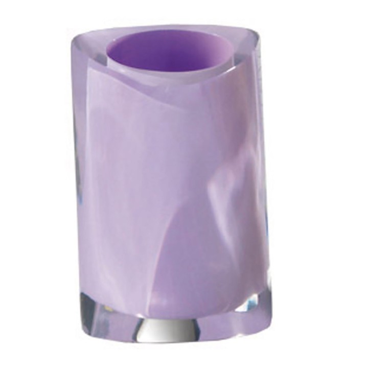 Gedy 4698 portaspazzolini da appoggio serie TWIST