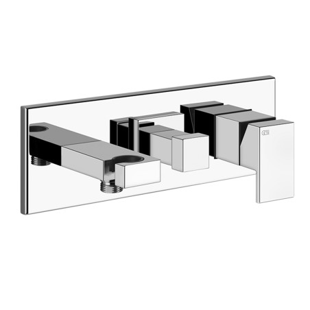 Gessi 44911 parte esterna miscelatore doccia linea RETTANGOLO