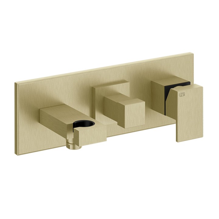 Gessi 44911 parte esterna miscelatore doccia linea RETTANGOLO