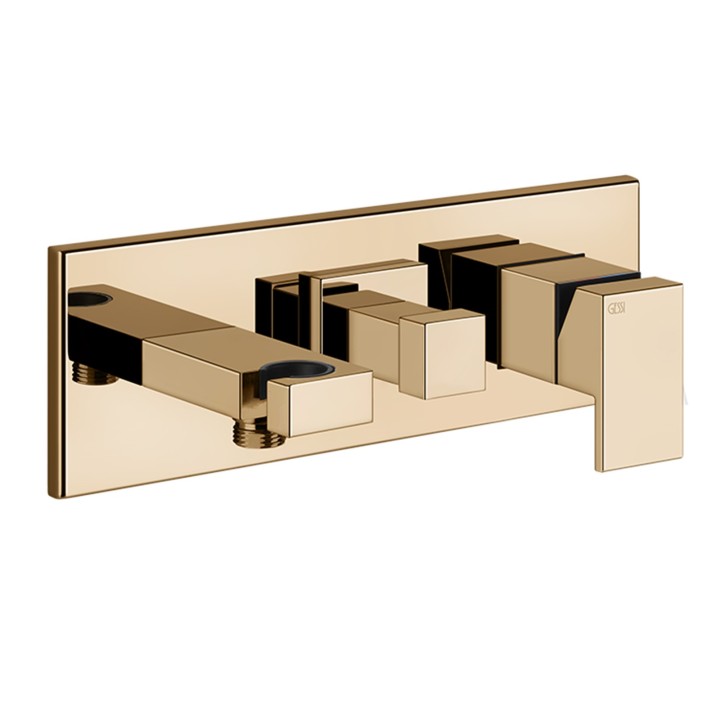Gessi 44910 parte esterna miscelatore doccia linea RETTANGOLO