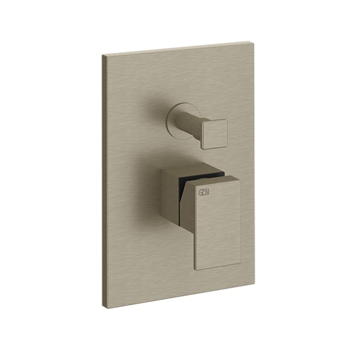 Gessi 44604 parte esterna miscelatore doccia linea RETTANGOLO