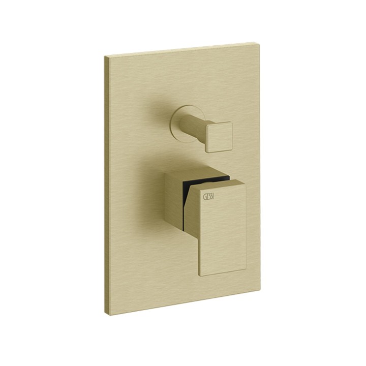 Gessi 44604 parte esterna miscelatore doccia linea RETTANGOLO