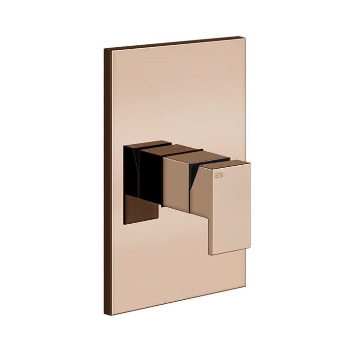 Gessi 44602 parte esterna miscelatore doccia a parete 1 via linea RETTANGOLO