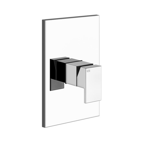 Gessi 44602 parte esterna miscelatore doccia a parete 1 via linea RETTANGOLO