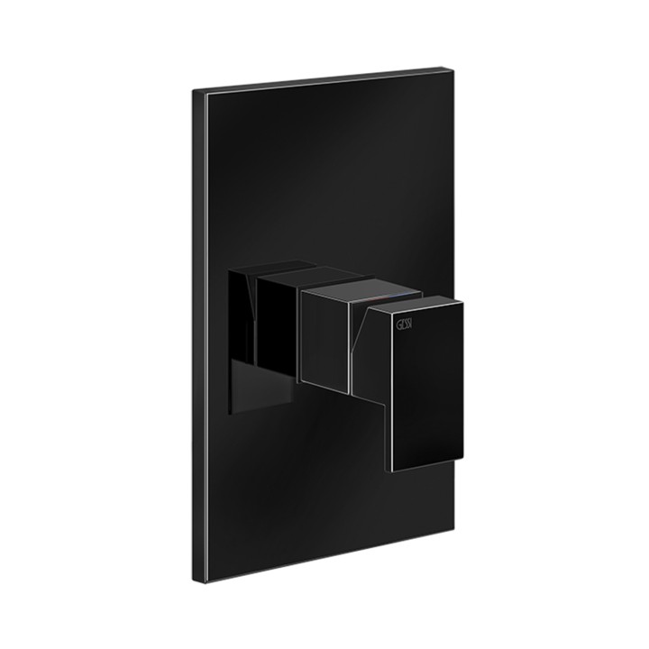 Gessi 44602 parte esterna miscelatore doccia a parete 1 via linea RETTANGOLO