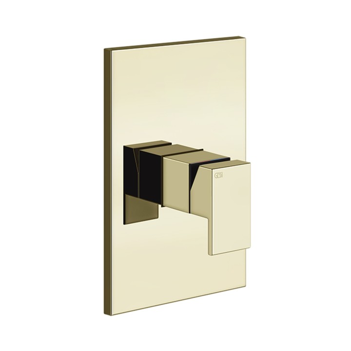 Gessi 44602 parte esterna miscelatore doccia a parete 1 via linea RETTANGOLO