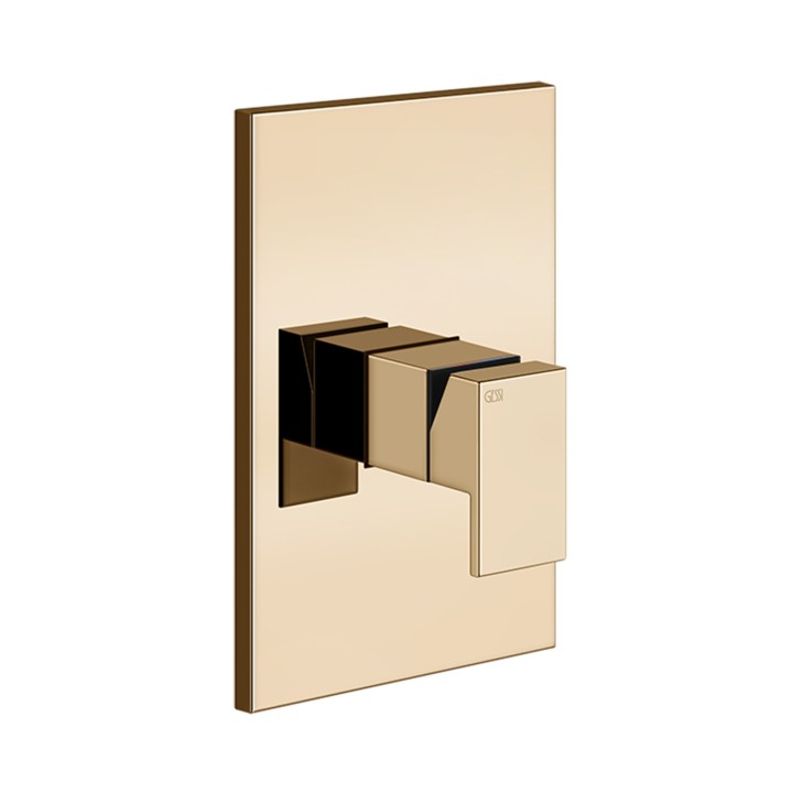 Gessi 44602 parte esterna miscelatore doccia a parete 1 via linea RETTANGOLO