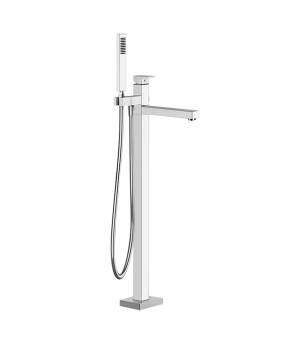 Gessi 24961 parte esterna per piantana esterno vasca con doccetta e deviatore automatico linea RETTANGOLO