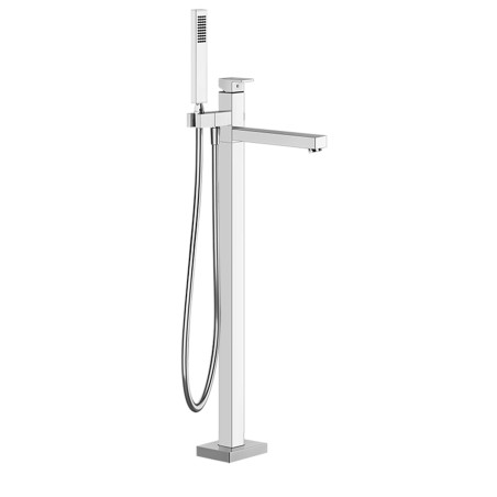 Gessi 24961 parte esterna per piantana esterno vasca con doccetta e deviatore automatico linea RETTANGOLO
