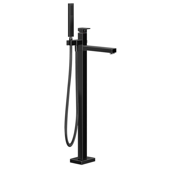 Gessi 24961 parte esterna per piantana esterno vasca con doccetta e deviatore automatico linea RETTANGOLO Gessi 24961 parte esterna per piantana esterno vasca con doccetta e deviatore automatico linea RETTANGOLO