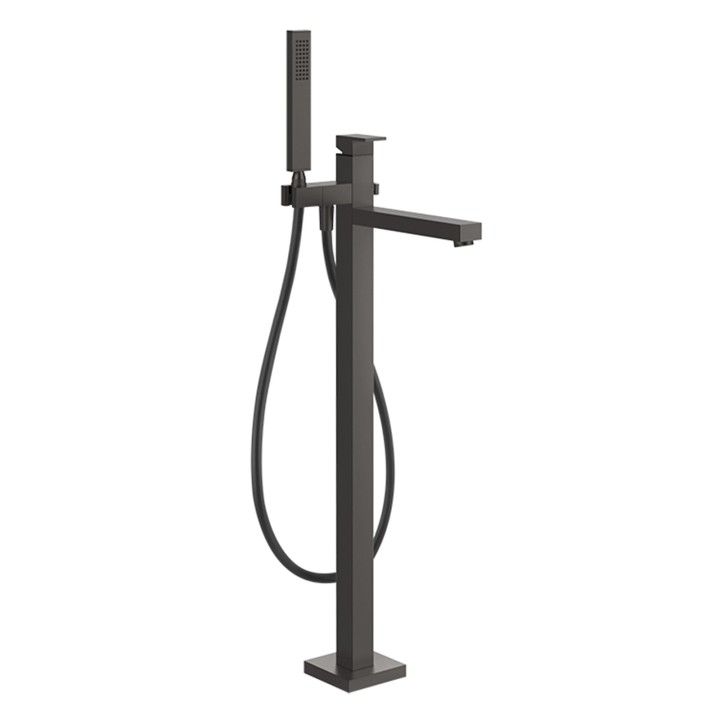 Gessi 24961 parte esterna per piantana esterno vasca con doccetta e deviatore automatico linea RETTANGOLO Gessi 24961 parte esterna per piantana esterno vasca con doccetta e deviatore automatico linea RETTANGOLO