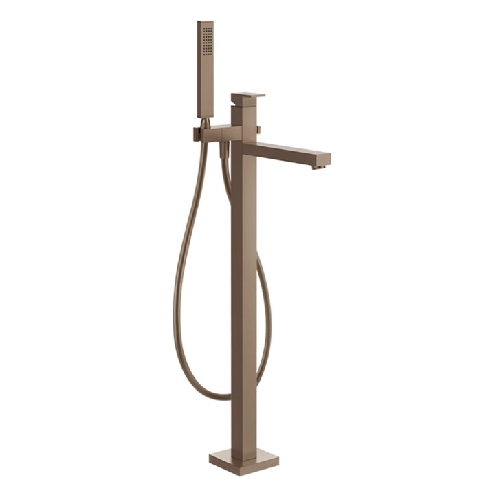 Gessi 24961 parte esterna per piantana esterno vasca con doccetta e deviatore automatico linea RETTANGOLO Gessi 24961 parte esterna per piantana esterno vasca con doccetta e deviatore automatico linea RETTANGOLO