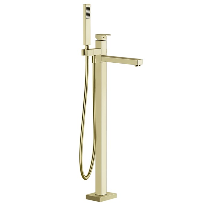 Gessi 24961 parte esterna per piantana esterno vasca con doccetta e deviatore automatico linea RETTANGOLO Gessi 24961 parte esterna per piantana esterno vasca con doccetta e deviatore automatico linea RETTANGOLO