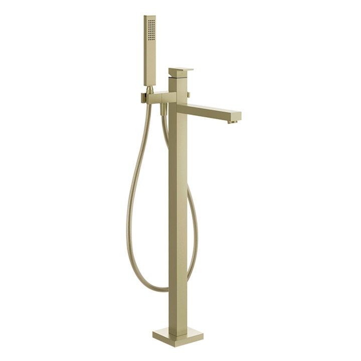 Gessi 24961 parte esterna per piantana esterno vasca con doccetta e deviatore automatico linea RETTANGOLO Gessi 24961 parte esterna per piantana esterno vasca con doccetta e deviatore automatico linea RETTANGOLO