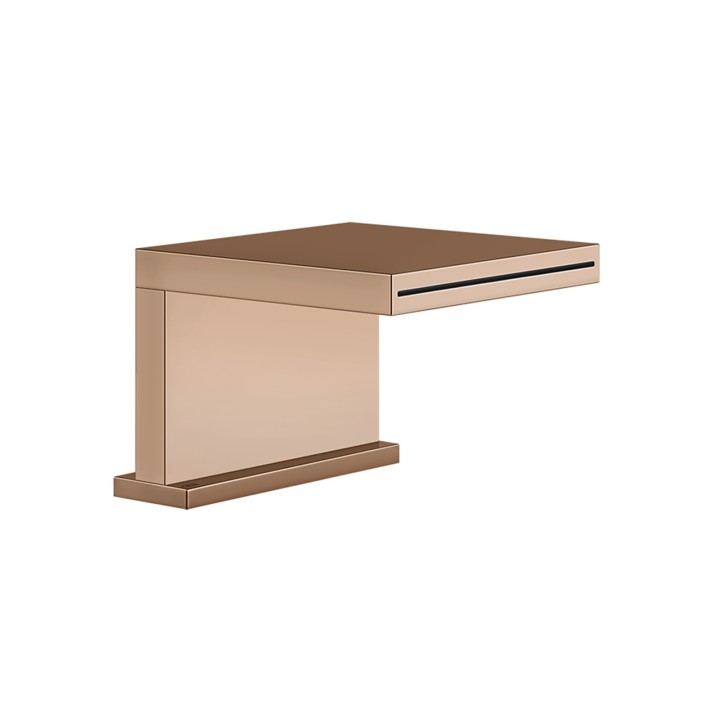 Gessi 20191 bocca bordo vasca a cascata linea RETTANGOLO