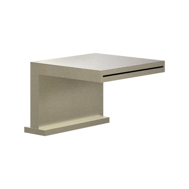Gessi 20191 bocca bordo vasca a cascata linea RETTANGOLO