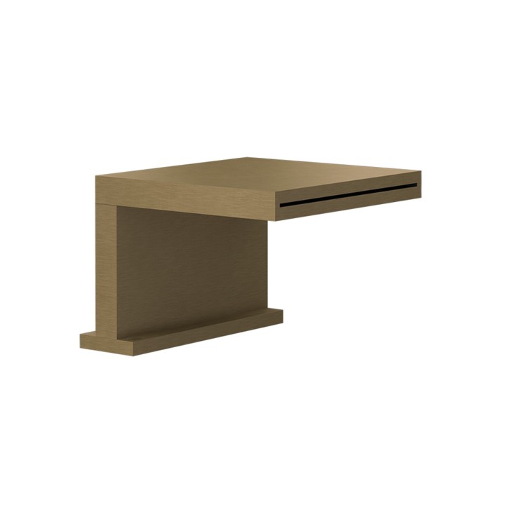 Gessi 20191 bocca bordo vasca a cascata linea RETTANGOLO