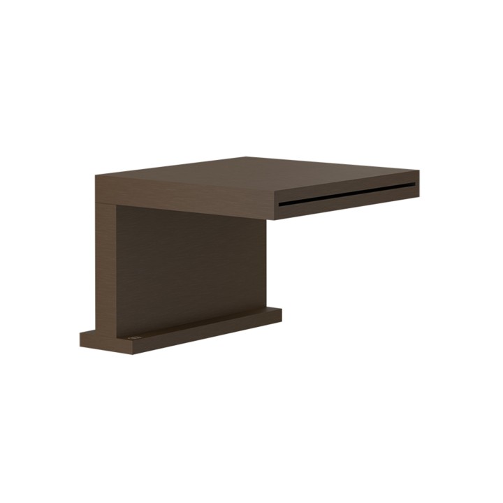 Gessi 20191 bocca bordo vasca a cascata linea RETTANGOLO