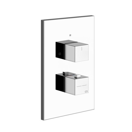 Gessi 20184 parte esterna miscelatore termostatico doccia a parete 2 vie linea RETTANGOLO