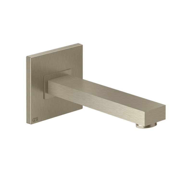 Gessi 20120 bocca vasca a parete linea RETTANGOLO