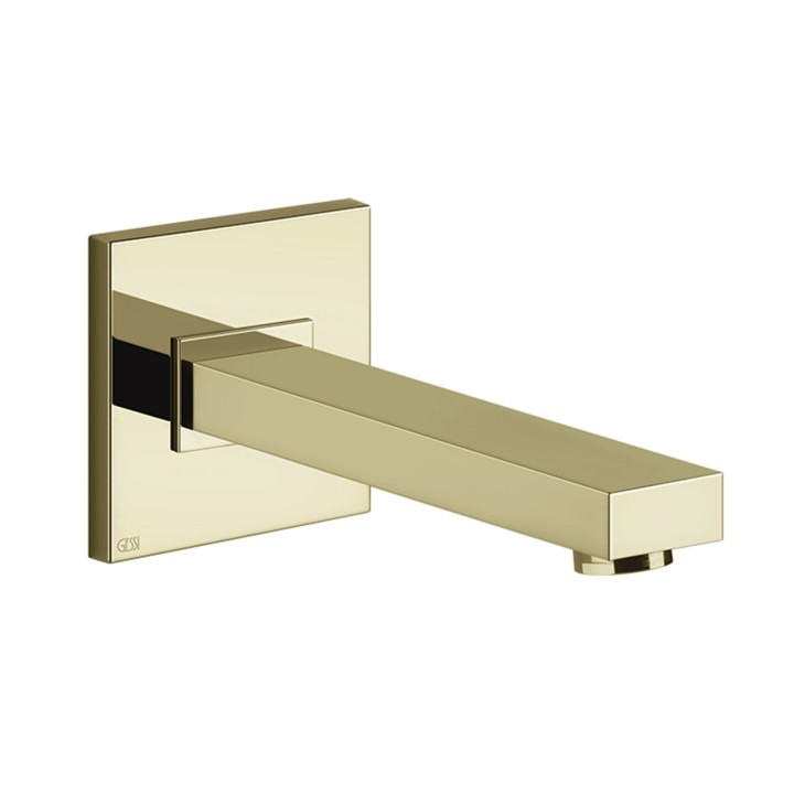 Gessi 20120 bocca vasca a parete linea RETTANGOLO