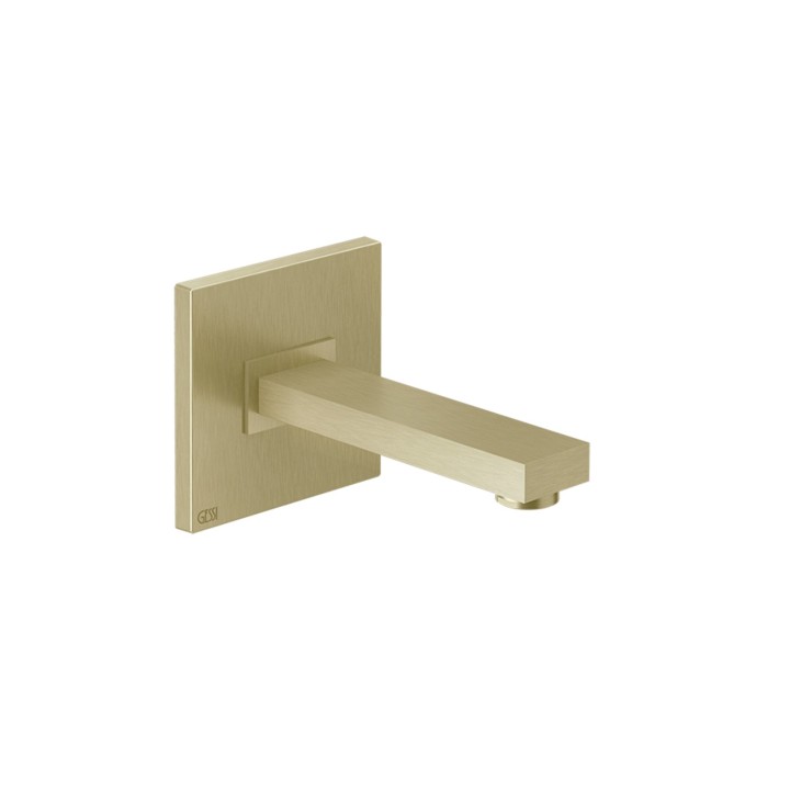Gessi 20118 bocca a parete bocca lunghezza personalizzata linea RETTANGOLO